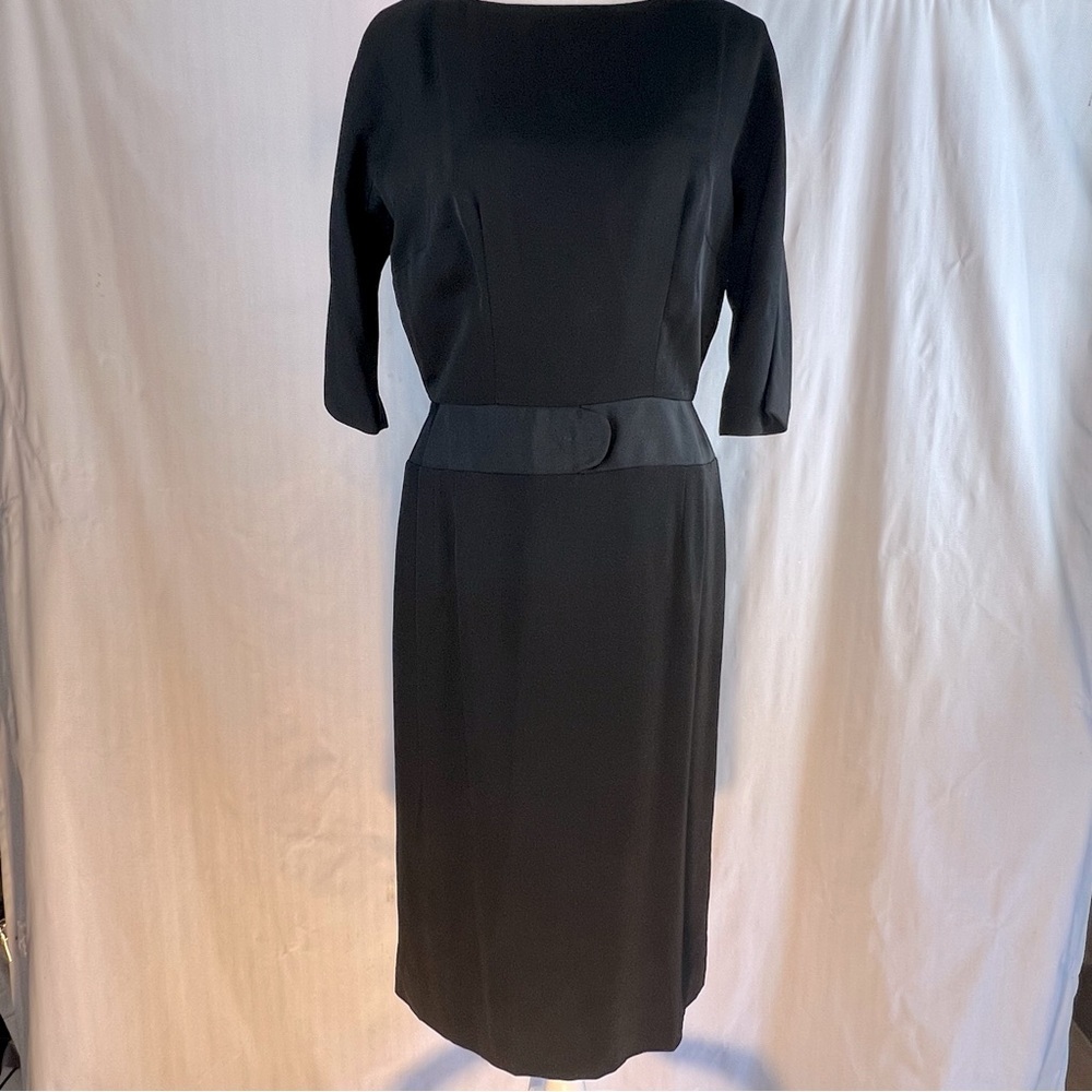 Vintage Nat Tuman Original Dress Vintage Classic Little Black Dress 1960’s M/P👍